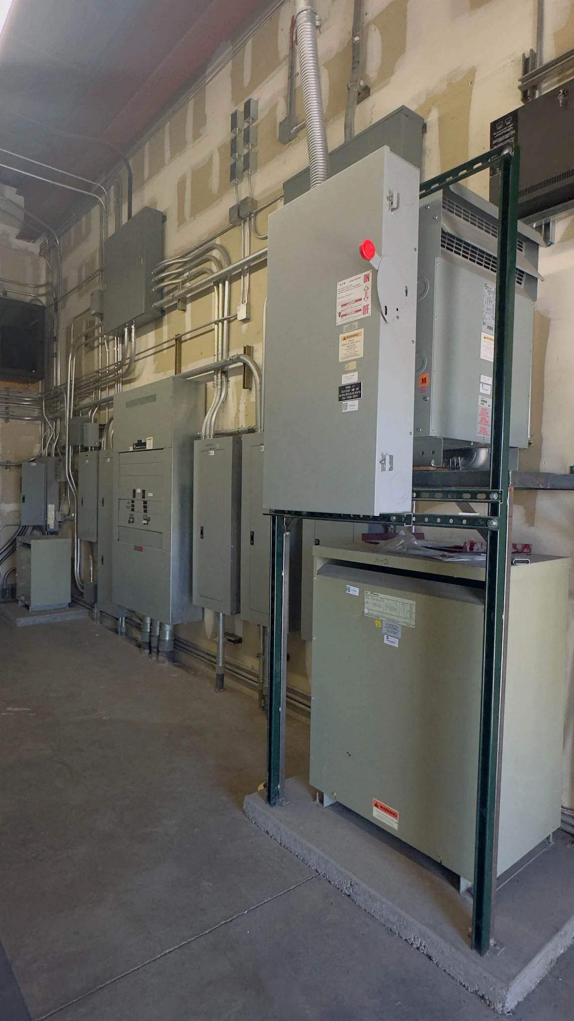 commercial electrical service panel upgrade   fe